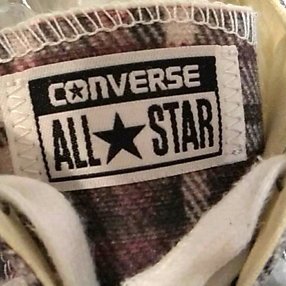 Converse All Star purple sneaker sz 8w,6m - Picture 9 of 11